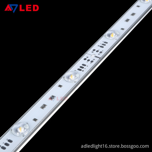Adled Light 24v 3020 smd CCT backlit led strip 160 degree lens diffuser led light bar